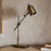 Thenkara Directional Desk Lamp, Antique Brass
