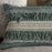Padal Woven Cushion Cover, Green