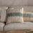 Zairya Jute and Cotton Cushion Cover, Sea Foam
