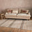 Zairya Kilim Rug, Natural