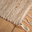 Zairya Kilim Rug, Natural