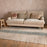 Zairya Jute & Cotton Rug, Sea Foam