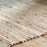 Zairya Jute & Cotton Rug, Sea Foam