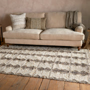Japandi Handspun Cotton and Wool Rug