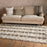 Japandi Handspun Cotton and Wool Rug