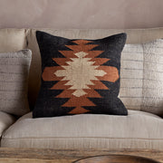 Ayyi Cushion Cover, Black & Brown