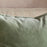 Menmai Velvet Cushion Cover, Eucalyptus