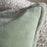 Menmai Velvet Cushion Cover, Eucalyptus