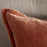 Menmai Velvet Cushion Cover, Cinnamon