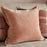Menmai Velvet Cushion Cover, Dusty Pink