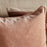 Menmai Velvet Cushion Cover, Dusty Pink