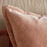 Menmai Velvet Cushion Cover, Dusty Pink