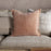 Menmai Velvet Cushion Cover, Dusty Pink