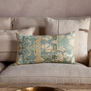 Selyo Tapestry Cushion Cover, Green