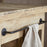 Tivu Reclaimed Wood Kitchen Island, Natural Wood