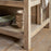 Tivu Reclaimed Wood Kitchen Island, Natural Wood