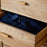 Sri Mango Wood Chest of Drawers, Natural Finish