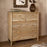 Sri Mango Wood Chest of Drawers, Textured Finish