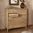 Sri Mango Wood Chest of Drawers, Textured Finish