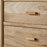 Sri Mango Wood Chest of Drawers, Textured Finish