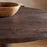 Laya Carved Dining Table, Chocolate Brown, Small