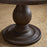 Nkuku Laya Carved Dining Table, Chocolate Brown