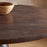 Laya Carved Dining Table, Chocolate Brown, Large
