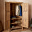 Iya Reclaimed Wood Wardrobe, Natural Finish