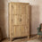 Iya Reclaimed Wood Wardrobe, Natural Finish