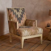 Chhavi Kilim Upholstered Armchair