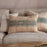 Zairya Jute and Cotton Cushion Cover, Sea Foam