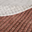 Nidra Velvet & Linen Bedspread, Rust