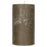 Rustic Pillar Candle, Olive Green