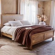 Nkuku Sanja Striped Bed