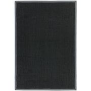 Sisal Rug, Black & Grey