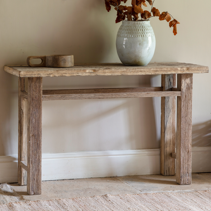Yasu Console Table Ibo Reclaimed Wood Console Table — Kayu Home