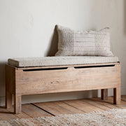 Teni Reclaimed Wood Storage Bench