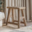 Ibo Reclaimed Wood Low Stool