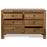 Rustic Elm Six Drawer Chest