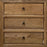 Rustic Elm Six Drawer Chest