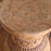 Taru Carved Mango Wood Side Table