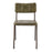 Ukari Leather Dining Chair, Rich Green