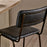 Ukari Counter Chair, Aged Black