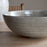 Valinha Earthenware Serving Bowl, Grey