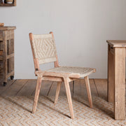 Vinay Woven Armless Dining Chair