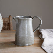 Valinha Earthenware Jug, Grey - Large