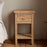 Vivan Grooved Bedside Table