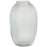 Linsy Ribbed Glass Vase, Clear