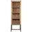 Nirvi Mango Wood and Iron Tall Cabinet