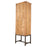 Nirvi Mango Wood and Iron Tall Cabinet